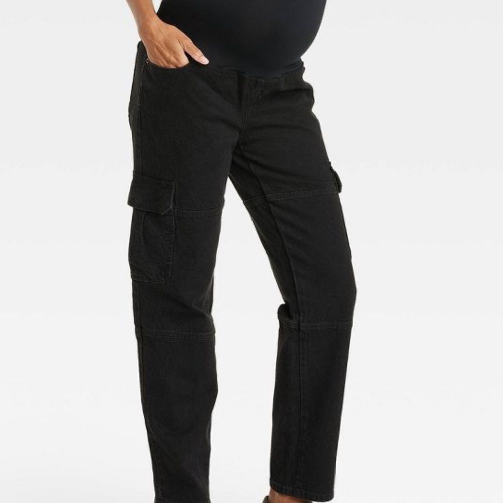 Ingrid & Isabel Women Maternity‎ 90’s Straight Pants Size 8
